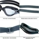 Очки для плавания взрослые/подростковые Newt Quest Swimming серые NE-PL-800-G - изображение 2