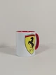 Чашка Кружка с Логотипом Ferrari F1 Team 330 мл Двух Цветная Бело Красный / Логотип с Двух Сторон Феррари - изображение 4