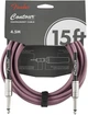 Кабель инструментальный Fender Cable Contour Series 15' Burgundy Mist - изображение 1