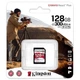 Карта памяти Kingston 128GB SDXC class 10 UHS-II U3 Canvas React Plus (SDR2/128GB) - изображение 3