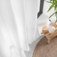 Firana na przelotkach Douceur d'interieur Luoline z efektem lnu Biała 140 x 240 cm (3574386276566) - obraz 4