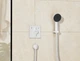 Наружная часть смесителя скрытого монтажа для душа Hansgrohe DuoTurn E 75417700 - изображение 4