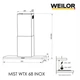 Витяжка Weilor MIST MIST WTX 68 INOX - изображение 13