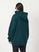 Худи оверсайз женское Adidas Originals Essentials French Terry JX7757 L Зеленое (4068807542105) - изображение 7