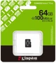 Карта пам'яті microSDXC 64GB Kingston Canvas Select Plus Gen3 UHS-I U1 V10 A1 (SDCS3/64GBSP) - изображение 3