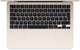 Laptop Apple MacBook Air 13.6" M4 24/512GB 2025 (MC6A4ZE/A) Starlight - obraz 2