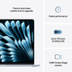 Laptop Apple MacBook Air 15.3" M4 16/512GB 2025 (MC7C4ZE/A) Sky Blue - obraz 10