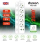 Сетевой фильтр-удлинитель Dyxon PRO-1098 5.0 м 5 розеток 2 USB-A 1 USB-C (PD) White (DXN-1098-5M-5-W) - изображение 2