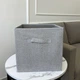 Органайзер Luminaria STORAGE CUBE для зберігання речей та одягу 30 х 30 х 30 см Сірий (6951712316061) - зображення 8