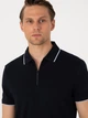 Поло довге чоловіче Pierre Cardin G021SZ011-000-2222971 2XL Темно-синє (8683858801467) - зображення 4