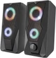 Акустична система YENKEE YSP 2003RGB USB Speaker PC 2.0 з підсвіткою Чорна (45015339) - зображення 1