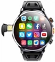 Android Смарт Часы Телефон H18 8/128GB 4G LTE SIM карта GPS Wi‑Fi Мессенджеры IPS экран 1.85″ Боковая Камера Микрофон Bluetooth 1100mAh Смартфон на запястье Black - изображение 2