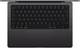 Laptop Apple MacBook Pro 14" M4 Pro 24/512GB 2024 (MX2H3ZE/A) Space Black - obraz 2