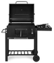 Grill węglowy ModernHome by Multistore duży ogrodowy z pokrywą termometr półki koła dmuchawa gratis (5904224310561) - obraz 5
