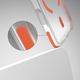 Панель Etteri Icy Mag для Apple iPhone 17 Pro Max Orange/Transparent (5907504560854) - зображення 7