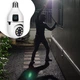 Wi-Fi камера двойная E27 Sq02 с ночным видением, датчиком движения и двусторонней связью - изображение 9