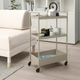 Етажерка Ikea Nissafors на колесах 50.5 x 30 x 83 см Бежева (405.858.01) - зображення 5