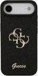 Панель Guess Fixed Glitter Big 4G для Apple iPhone Air Black (GUHCP17MHG4SGK) - зображення 1