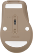 Mysz ASUS SmartO MD200 Silent Plus Wireless Beige (90XB0790-BMU0A0) - obraz 7