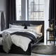 Комплект постільної білизни Ikea Nattjasmin 200 x 200 / 50 x 60 см Білий (603.371.60) - зображення 6