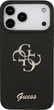 Панель Guess Fixed Glitter Big 4G для Apple iPhone 17 Pro Max Black (GUHCP17XHG4SGK) - зображення 1