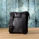 Сумка планшет через плечо мужская из натуральной кожи Shvigel leather-23153 Черная - изображение 10