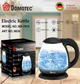Електричний скляний чайник 1 л Domotec MS 7910 - зображення 1