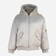 Куртка демисезонная двусторонняя женская Sinsay 6540J-02X XXS/XS Бежевая (5904426497794) - изображение 1