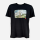 Футболка бавовняна довга чоловіча Levi's Graphic Crewneck Tee Paris Landscape Ca 22491-1735 XL Чорна (5401157573051) - зображення 1