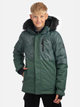 Детская зимняя куртка для мальчика Huppa Alfa 18620020-52497 128 см Зеленая (4741632271302) - изображение 1