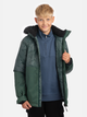 Детская зимняя куртка для мальчика Huppa Alfa 18620020-52497 128 см Зеленая (4741632271302) - изображение 4