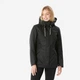 Куртка жіноча SH100 X-Warm водонепроникна чорна для туризму 3XL QUECHUA - зображення 1
