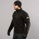 Толстовка флісова Armoline 1/4 Zip TRAVEL DEFENCE Black. 2XL - зображення 2
