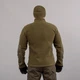 Толстовка флисовая Armoline 1/4 Zip TRAVEL DEFENCE Olive. S - изображение 3