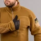 Толстовка флисовая Armoline 1/4 Zip TRAVEL DEFENCE Coyote. S - изображение 5