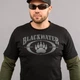 Футболка с рукавами BLACK WATER Black & Olive. M - изображение 4