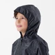 Дитяча куртка QUECHUA MH150 для туризму, чорна - 123-130 см - изображение 5