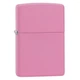 Zippo Classic Matte Pink 238 запальничка тонка матова рожева - зображення 1