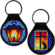 Набір для вишивання нитками на штучній шкірі Wonderland Crafts Wonderland Crafts FLHL-017 Брелок для ключів - зображення 2