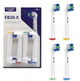 Насадки 4 шт для Oral B сменные EB20-X средней жесткости для электрощетки орал би - изображение 10