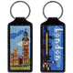 Набір для вишивання нитками на штучній шкірі Wonderland Crafts Wonderland Crafts FLHL-006 Брелок для ключів - зображення 2