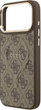 Панель Guess Hardcase 4G Classic MagSafe для Apple iPhone 17 Pro Max Brown (GUHMP17XP4MSEGCW) - зображення 5