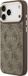 Панель Guess Hardcase 4G Classic MagSafe для Apple iPhone 17 Pro Max Brown (GUHMP17XP4MSEGCW) - зображення 3