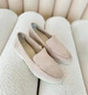 Лофери жіночі KATI SHOES 141 бежеві, натуральна замша, осінь-весна, 37 (5409) - зображення 2