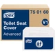 Бумажные покрытия на унитаз Tork Advanced белые 750160 - изображение 2