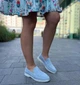 Лофери жіночі KATI SHOES 141 блакитні, натуральна замша, осінь-весна 36 - зображення 7