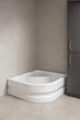 Душовий піддон Shower CELLESSE SW-6012 100х100х45 см глибокий напівкруглий акриловий (C15200) - зображення 2