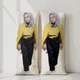 Билли Айлиш (Billie Eilish) дакимакура, подушка ростовая 120*40 см - изображение 3