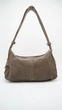 Сумка кросс-боди женская замшевая средняя темно-бежевая ARTiS Bags 1820 207-4222 - изображение 4