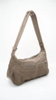 Сумка кросс-боди женская замшевая средняя темно-бежевая ARTiS Bags 1820 207-4222 - изображение 5